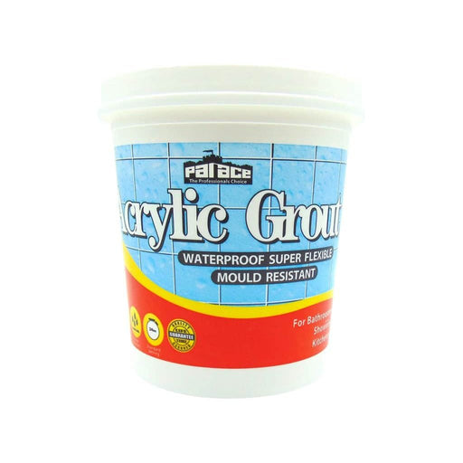 PALACE Acrylic Tile Grout White R/Mixed 1lt