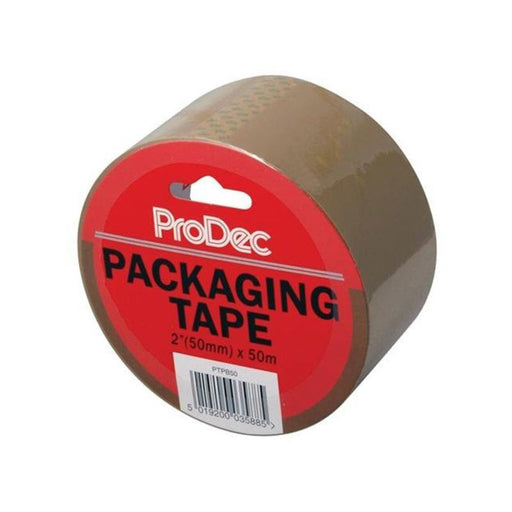 Prodec Packaging Tape 50mm x 50M Brown