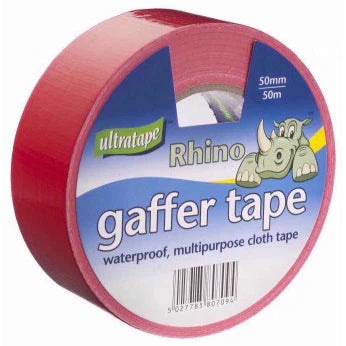 Ultratape Rhino Red Cloth Tape 50mm x 50M