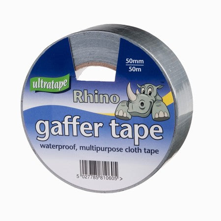 Ultratape Rhino Gaffer Tape 50mm x 50M Silver