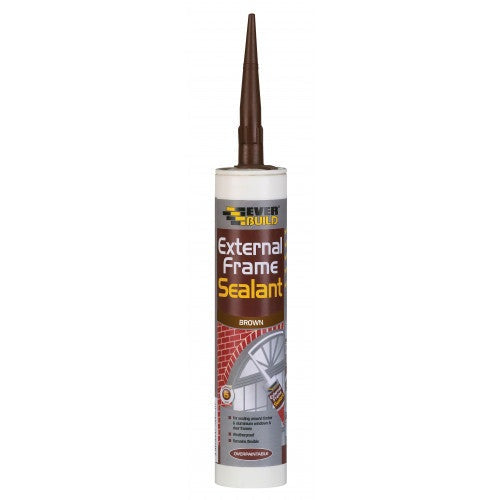 Everbuild External Frame Sealant 290ml Brown