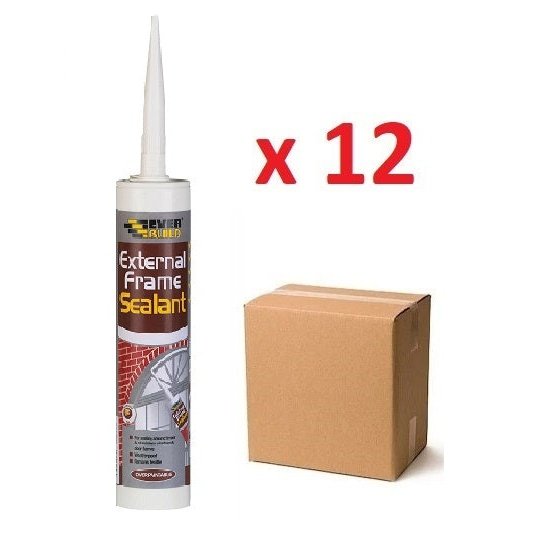 Everbuild External Frame Sealant 290ml Grey - Box of 12