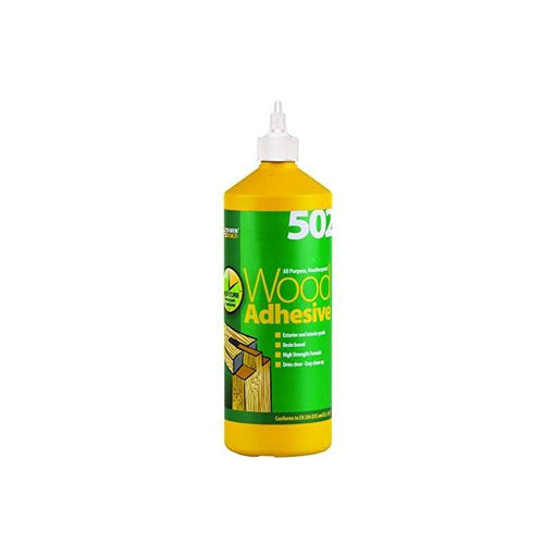 Everbuild 502 All Purpose Weatherproof Wood Adhesive 500ml