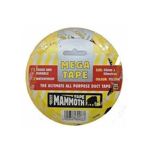 Everbuild Mammoth Duct Tape 50mmx50m Yellow