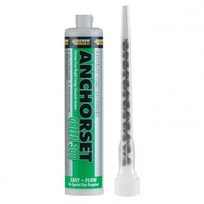 Everbuild Green 300 Anchorset Chemical Anchor 300ml