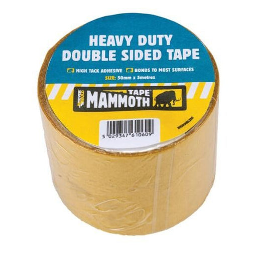 Everbuild Mammoth Heavy Duty Double Sided Tape 50mm 5M