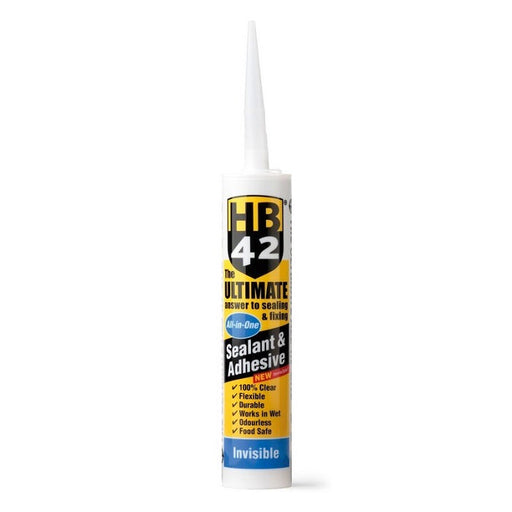 HB42 Ultimate Sealant/Adhesive 290ml Invisible
