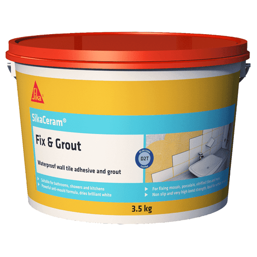 Sika Ceram Fix & Grout Adhesive 3.5Kg