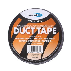 Bond It Duct Tape 48mm x 50m Black UK