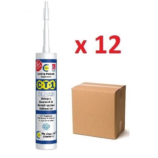 CT1 Sealant Clear 290ml x 12Pc