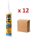 HB42 Ultimate Sealant/Adhesive 290ml Invisible x 12Pcs