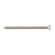 Knightsbridge M3.5 x 50mm raised head countersunk electrical socket screw Nickel plated