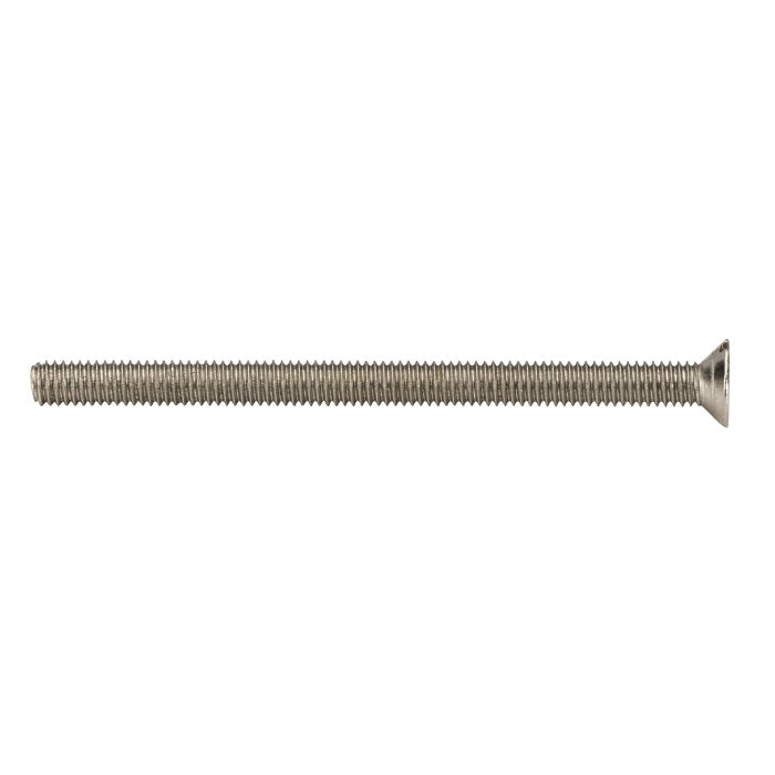 Knightsbridge M3.5 x 50mm Flat-Head countersunk electrical socket screw - Nickel Plated