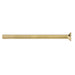 Knightsbridge M3.5 x 50mm Flat-Head countersunk electrical socket screw - Brass