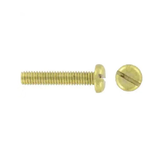 M4 x 20mm Brass Screws 10Pcs