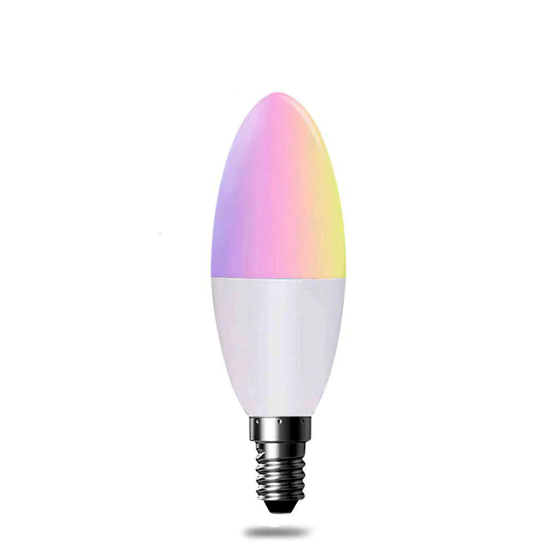 Meridian Smart WiFi LED Candle Bulb 5W E14 RGB + Warm White 2700K 470lm