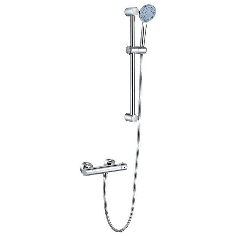 Torre Shower Valve with Slider Rail and Front Fixing Brackets