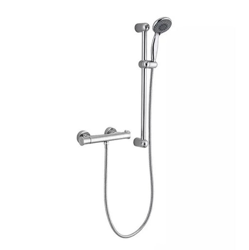 Taurus Thermostatic Bar Mixer Valve c/w Riser Rail & Mulit Mode Head