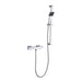 Taurus Square Thermostatic Shower Valve c/w Slide Rail Kit