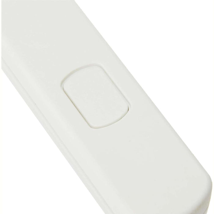 Knightsbridge 1-60W 1-25W LED Rewireable Inline Cord Dimmer - White SN81WH