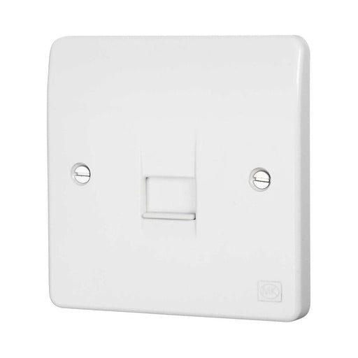 MK 1G Telephone Socket/Secondary K427WHI