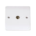 Click Curva Single Non-Isolated Coaxial Outlet