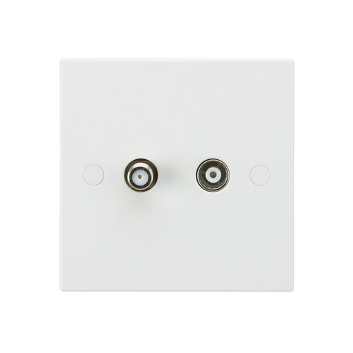 13A 2G trailing socket WHITE