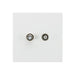 13A 2G trailing socket WHITE