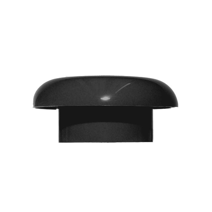 Aquaflow 110mm Pushfit Mushroom Vent Cowl - Black