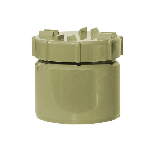 Aquaflow 110mm Solvent Access Plug with Screw Cap - Grey