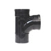 Aquaflow 110mm Solvent 92.5d Double Socket Branch - Black