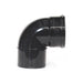 Aquaflow 110mm Solvent Knuckle 90d Bend Single Socket - Black