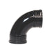 Aquaflow 110mm Solvent Double Socket Swept Bend - Black