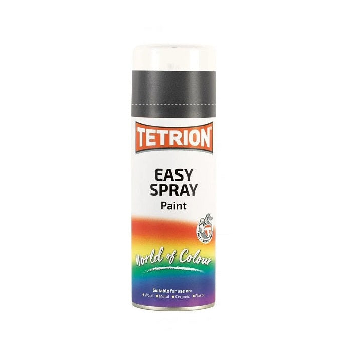 Tetrion Easy Spray Paint Gloss Black 400ml