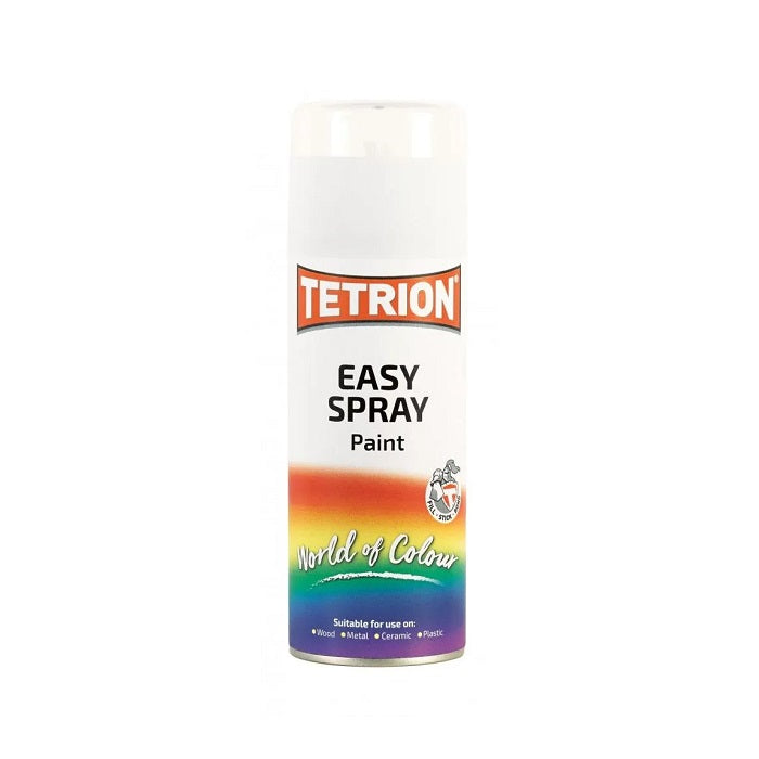 Tetrion Easy Spray Paint Gloss White 400ml