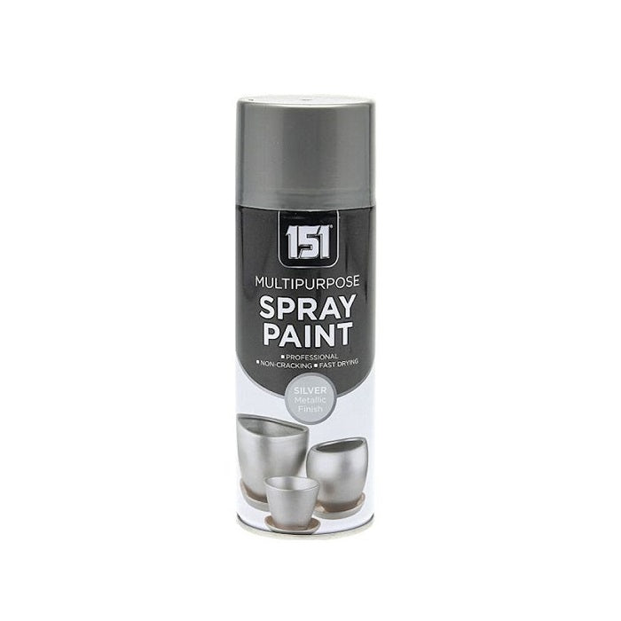 151 Metallic Silver Spray Paint 400ml