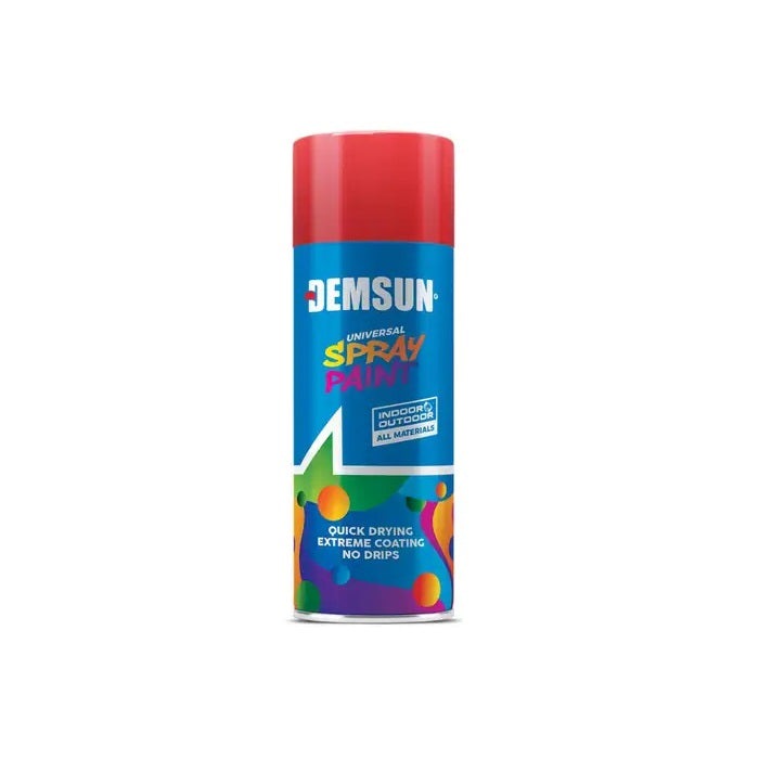 DEMSUN Spray Paint Gloss Red 400ml