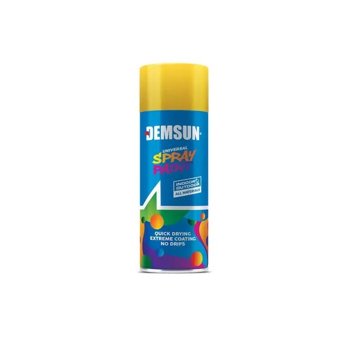 DEMSUN Spray Paint Gloss Yellow 400ml