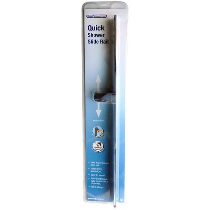 Euroshowers Quick Shower Slide Rail Kit