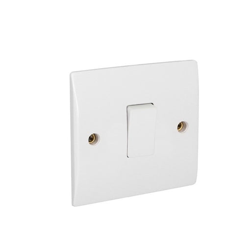 CED 1G 10Amp Flat Moulded 2 Way Switch