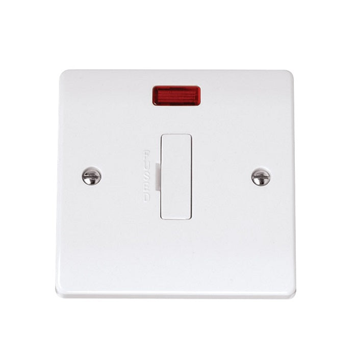 Click Curva 13A FCU With Neon and Optional Flex Outlet