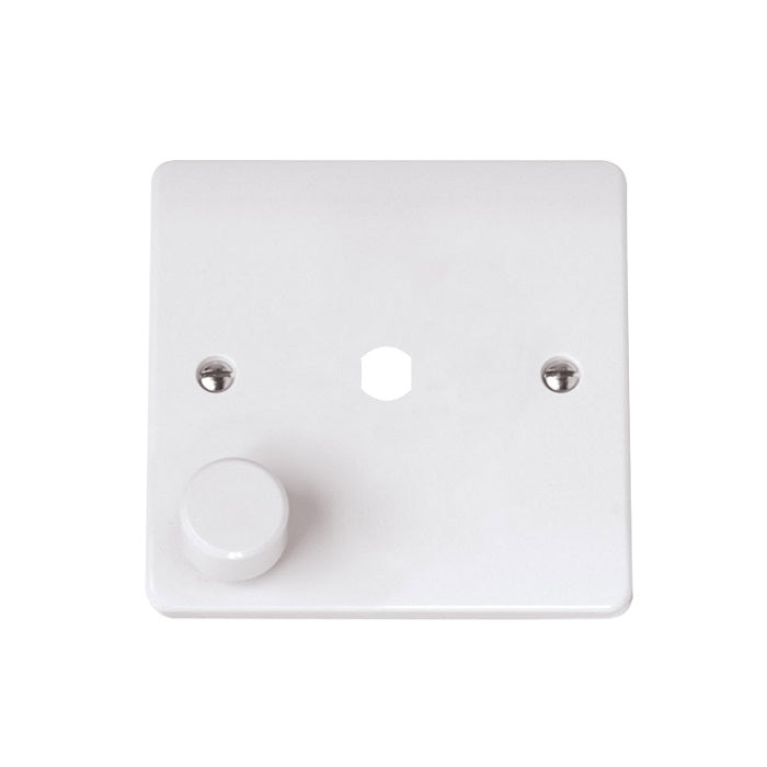 Click Mode 1 Gang Unfurnished Dimmer Plate and Knob 650W Max