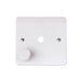 Click Mode 1 Gang Unfurnished Dimmer Plate and Knob 650W Max