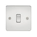 Knightsbridge 10AX 1G 2-way Switch - Polished Chrome