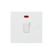 Knightsbridge 20A 1G DP Switch with Neon