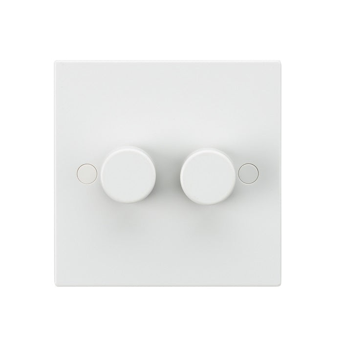 Knightsbridge 2G 2-way 40-400W Leading Edge Dimmer