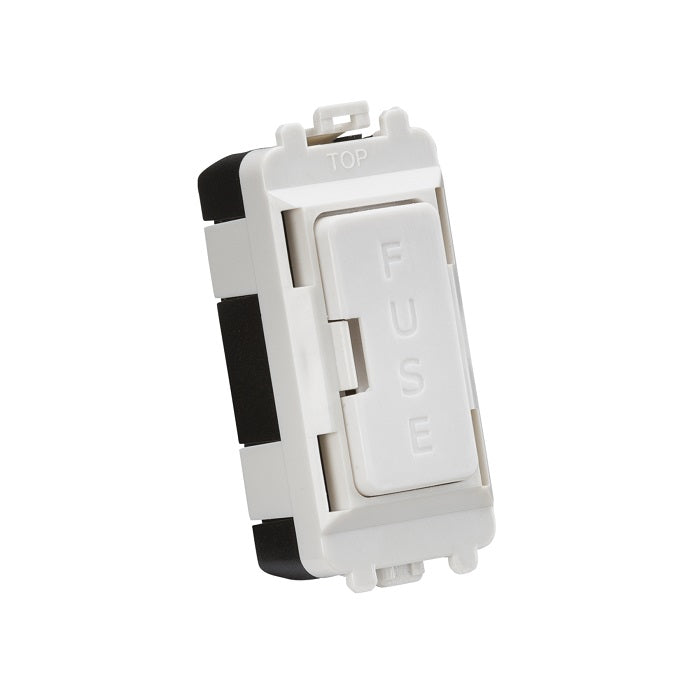 13A Fused Holder Module - white