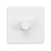 Knightsbridge 1G 2-way 10-200W 5-150W LED Intelligent dimmer - Matt White