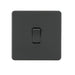 Knightsbridge 10AX 1G Intermediate Switch - Anthracite