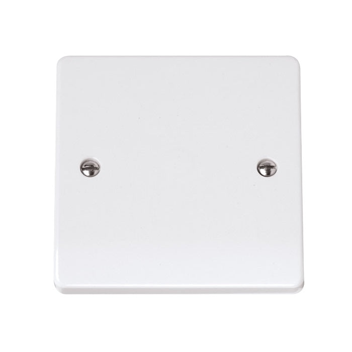 Click Curva 1 Gang Blank Plate